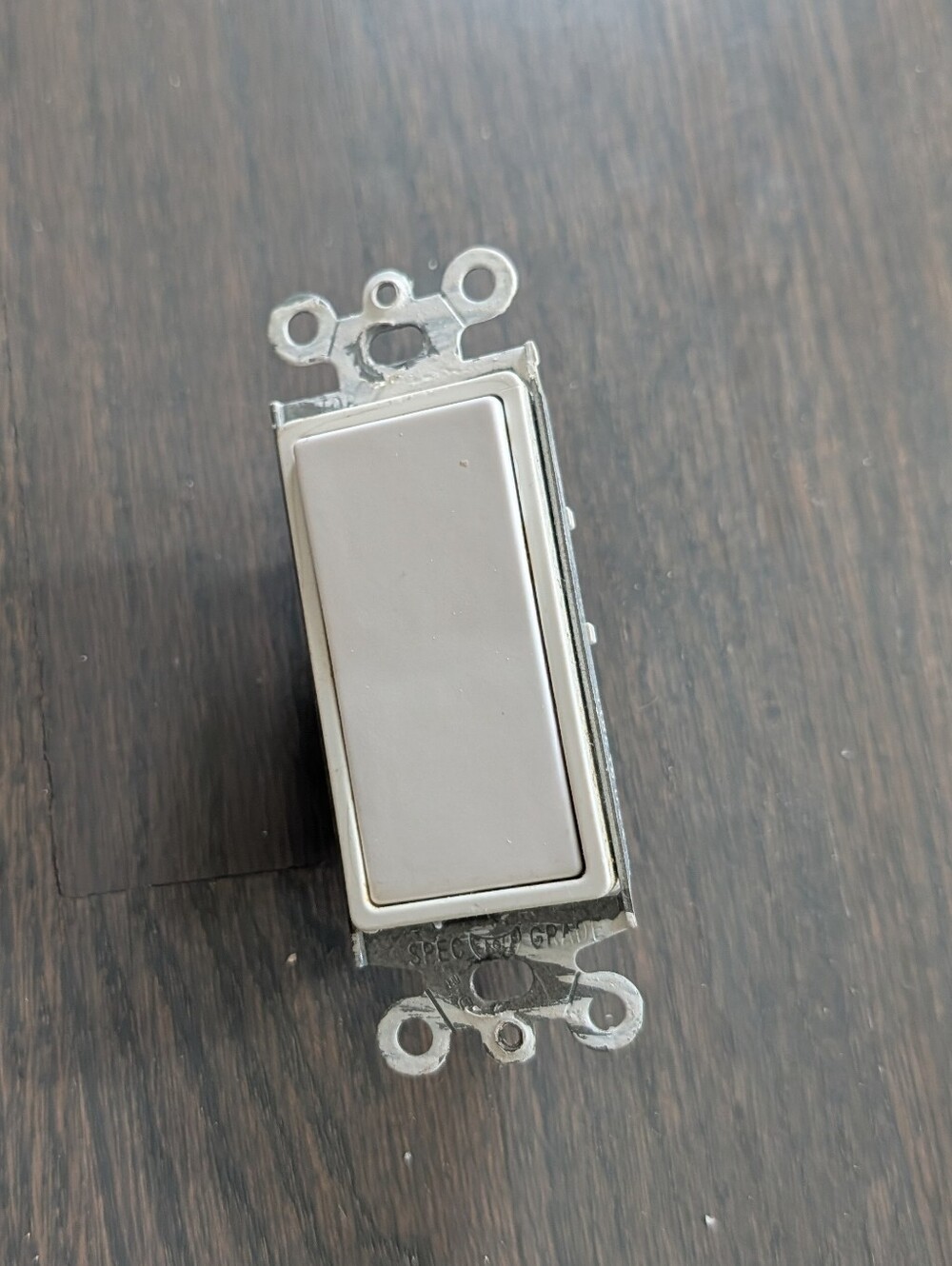 Eagle Specification Grade Light Switch (Almond/Light Almond)